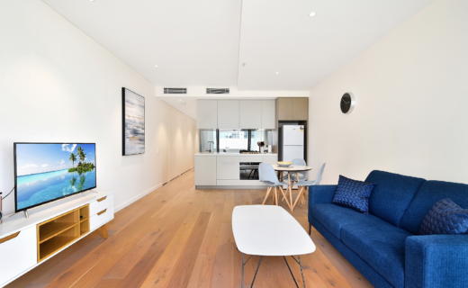 StLeonards Albany 1 bed corporate apartment lounge