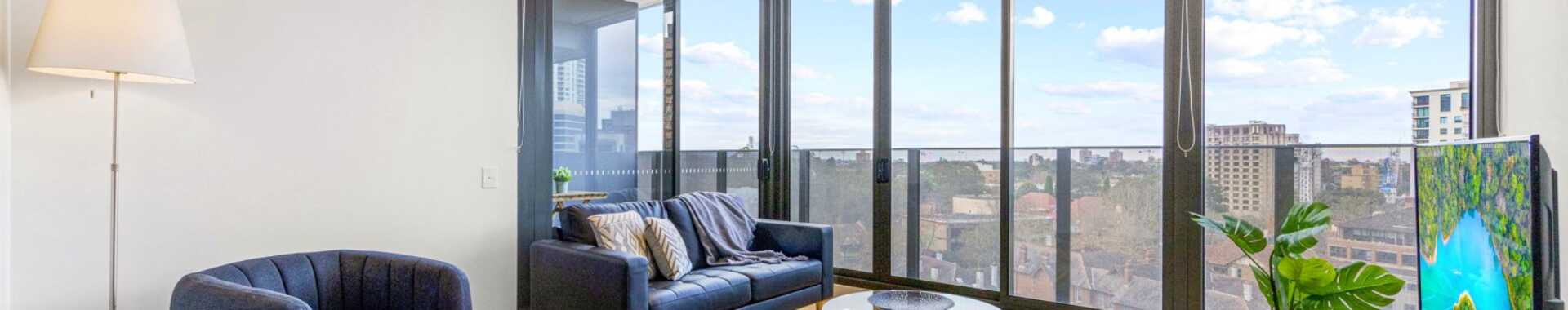 North Sydney Corporate Apartment Angelo 1 bed light filled