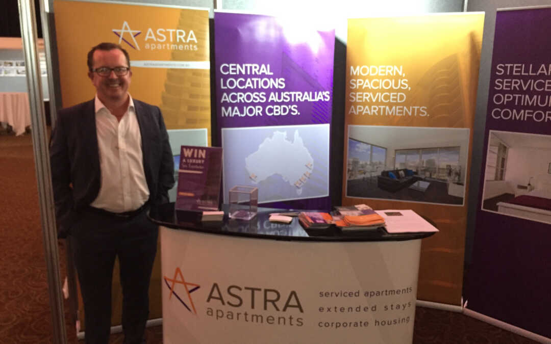 We’re in Brisbane today exhibiting at the qantas corporate travel show