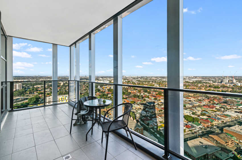 Views over Parramatta in Western Sydney