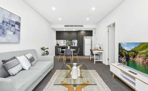 Wollongong Beatson 1 bed corporate long-stay. Wollongong accommodation apartments