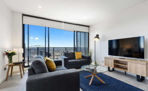 Astra Apartments Parramatta Hassall 2 bed corporate apartment light-filled