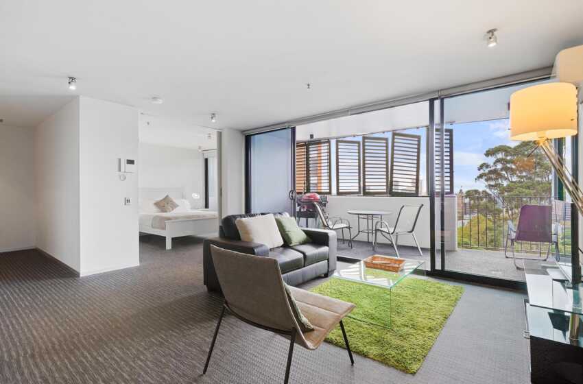 Corporate Apartment Surry Hills open plan