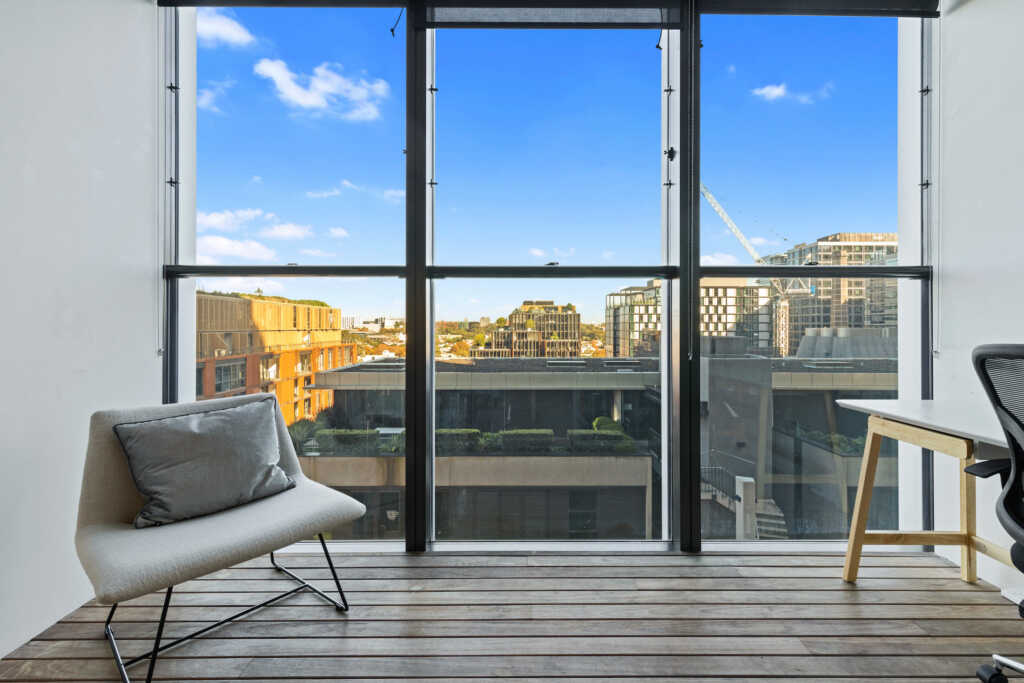 Chippendale Corporate Apartment balcony view