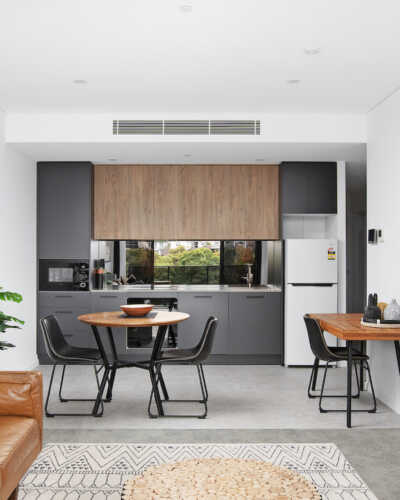 Astra-Apartments-Wollongong-UE-KS-dining Modern, self contained accommodation Wollonong - Astra Apartments on Kembla St