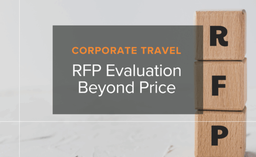 Corporate Travel RFP Evaluation Beyond Price