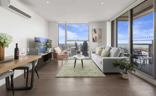 Balcony in 3 Bedroom Astra Apartment Docklands