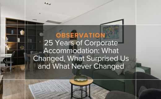25 Years of Corporate Accommodation in Australia: What Changed, What Surprised Us and What Never Changed